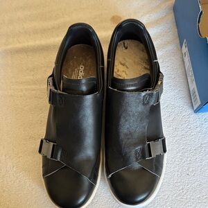 adidas Black Leather Men's Sneakers